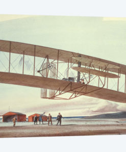 The Wright Brothers at Kitty Hawk, North Carolina, in 1903