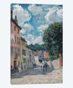 A Street, possibly in Port-Marly, 1876