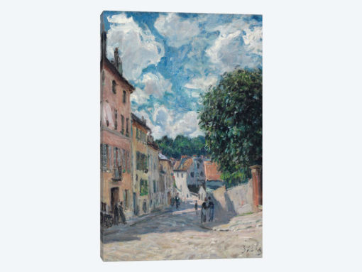 A Street, possibly in Port-Marly, 1876