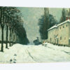 La Route de Louveciennes, Hiver, 1874