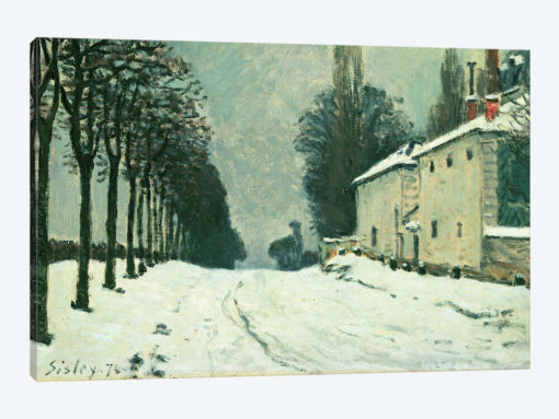 La Route de Louveciennes, Hiver, 1874