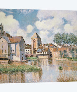 Moret-sur-Loing, the Porte de Bourgogne, 1891