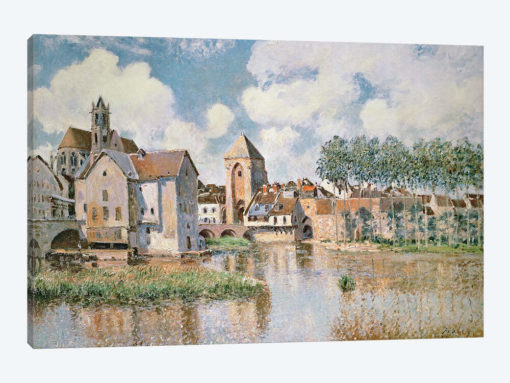 Moret-sur-Loing, the Porte de Bourgogne, 1891
