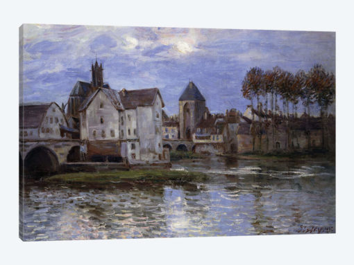 Le Pont de Moret au Soleil Couchant, 1892