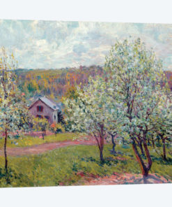 Spring in the Environs of Paris, Apple Blossom, 1879