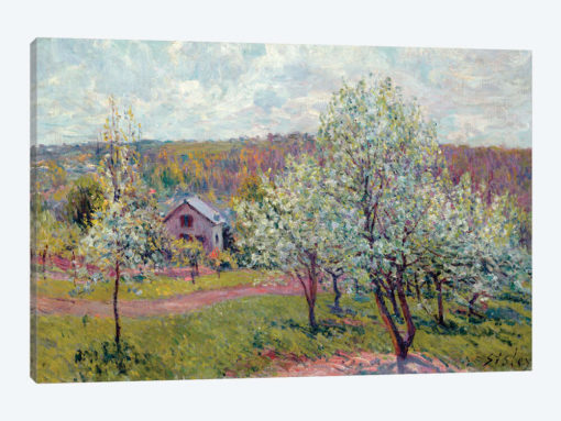 Spring in the Environs of Paris, Apple Blossom, 1879