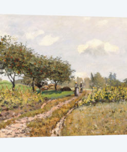 The Road in the Countryside, 1876