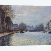 View of the Canal Saint-Martin, Paris, 1870
