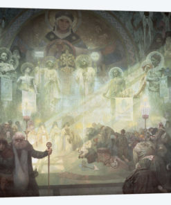 Holy Mount Athos, from the 'Slav Epic', 1926