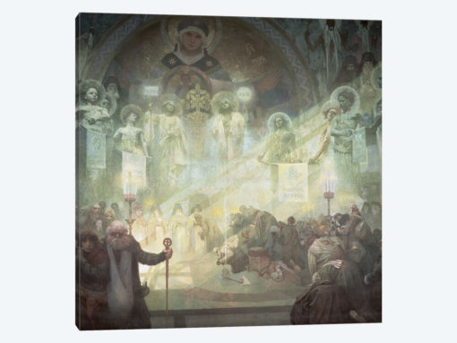 Holy Mount Athos, from the 'Slav Epic', 1926