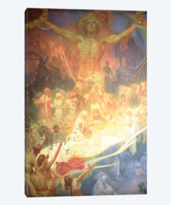 The Apotheosis of the Slavs, from the 'Slav Epic', 1926