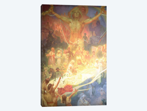 The Apotheosis of the Slavs, from the 'Slav Epic', 1926