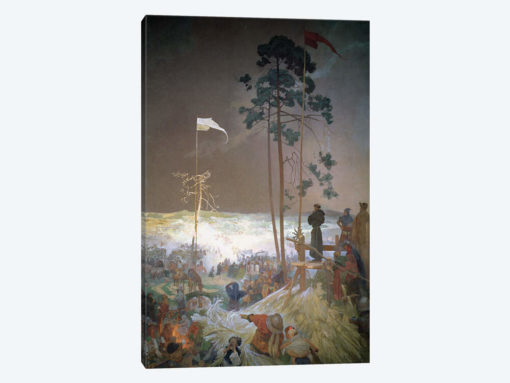 The Meeting at Krizky, from the 'Slav Epic', 1916