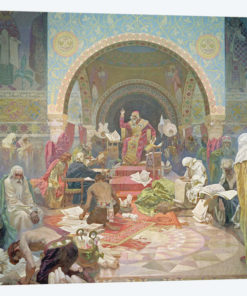 Tsar Simeon of Bulgaria , from the 'Slav Epic', 1923