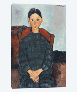 A Young Girl with a Black Overall, 1918