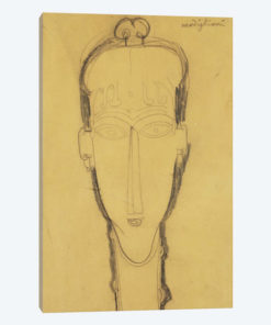 Head of a Caryatid in a Head Dress, 1911