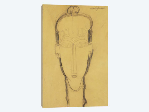 Head of a Caryatid in a Head Dress, 1911