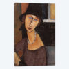 Jeanne Hebuterne wearing a hat, 1917