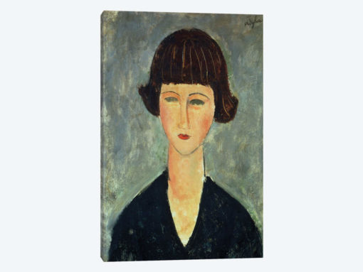 Young Brunette, 1917