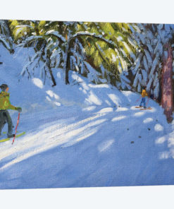 Skiing Through The Woods, La Clusaz