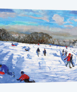 Snow Flurries, Allestree Park, Derby.