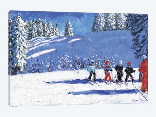 Young Skiers, Morzine, France