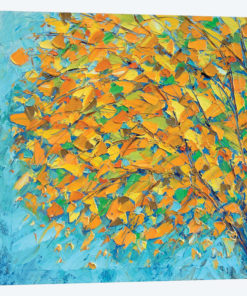 Autumn On Teal