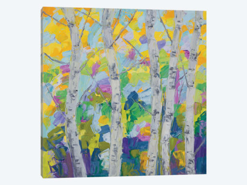 Dancing Birch Tree I