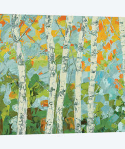 Autumn Dancing Birch Tree