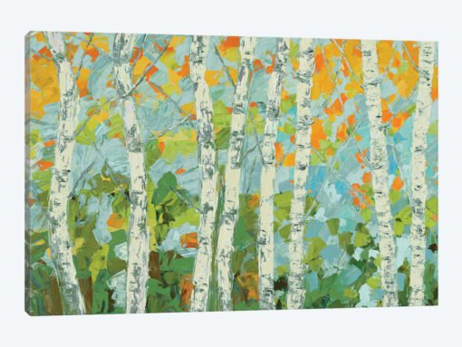 Autumn Dancing Birch Tree
