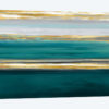 Parallel Lines On Teal
