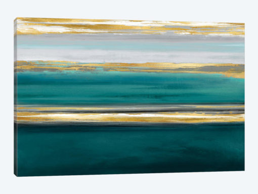 Parallel Lines On Teal