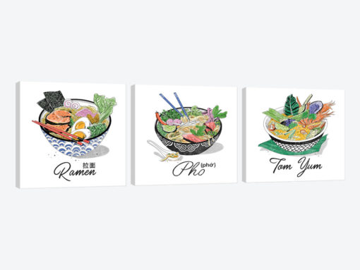 Pho Triptych