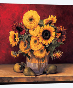Sunflowers With Pears
