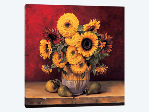 Sunflowers With Pears