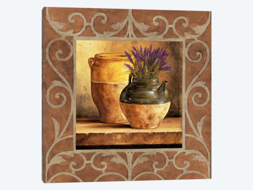 Vases With Lavender