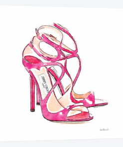 Pink Shoes, Square