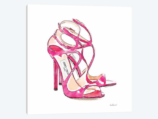 Pink Shoes, Square
