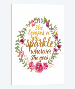 She Leaves Sparkle