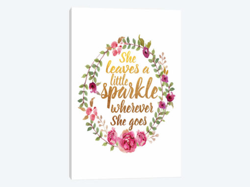 She Leaves Sparkle