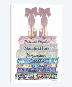 Austen Flower Books With Shoes
