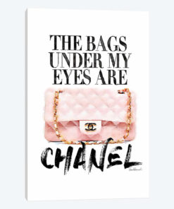 Bags Under My Eyes Pink Bag