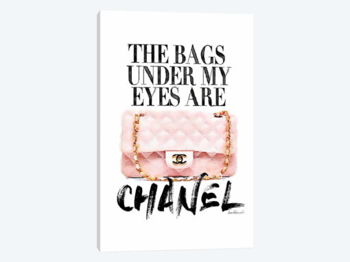 Bags Under My Eyes Pink Bag