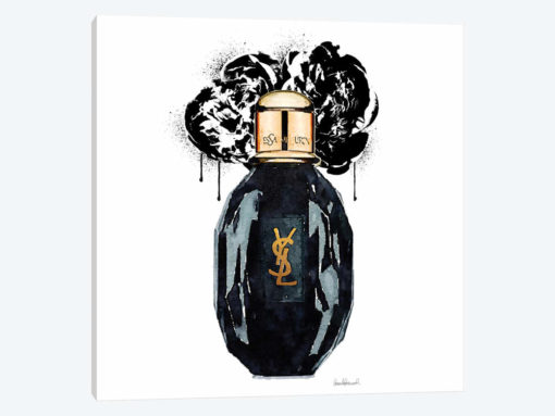 Black Flower Drip II