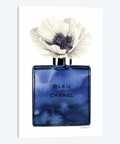 Bleu White Poppy