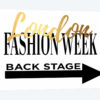 Fashion Week London Gold