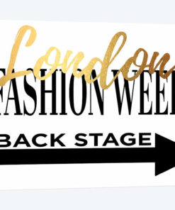 Fashion Week London Gold