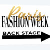 Fashion Week Paris Gold