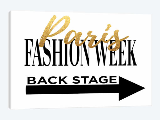 Fashion Week Paris Gold