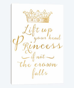 Lift Your Head Princess Crown Gold